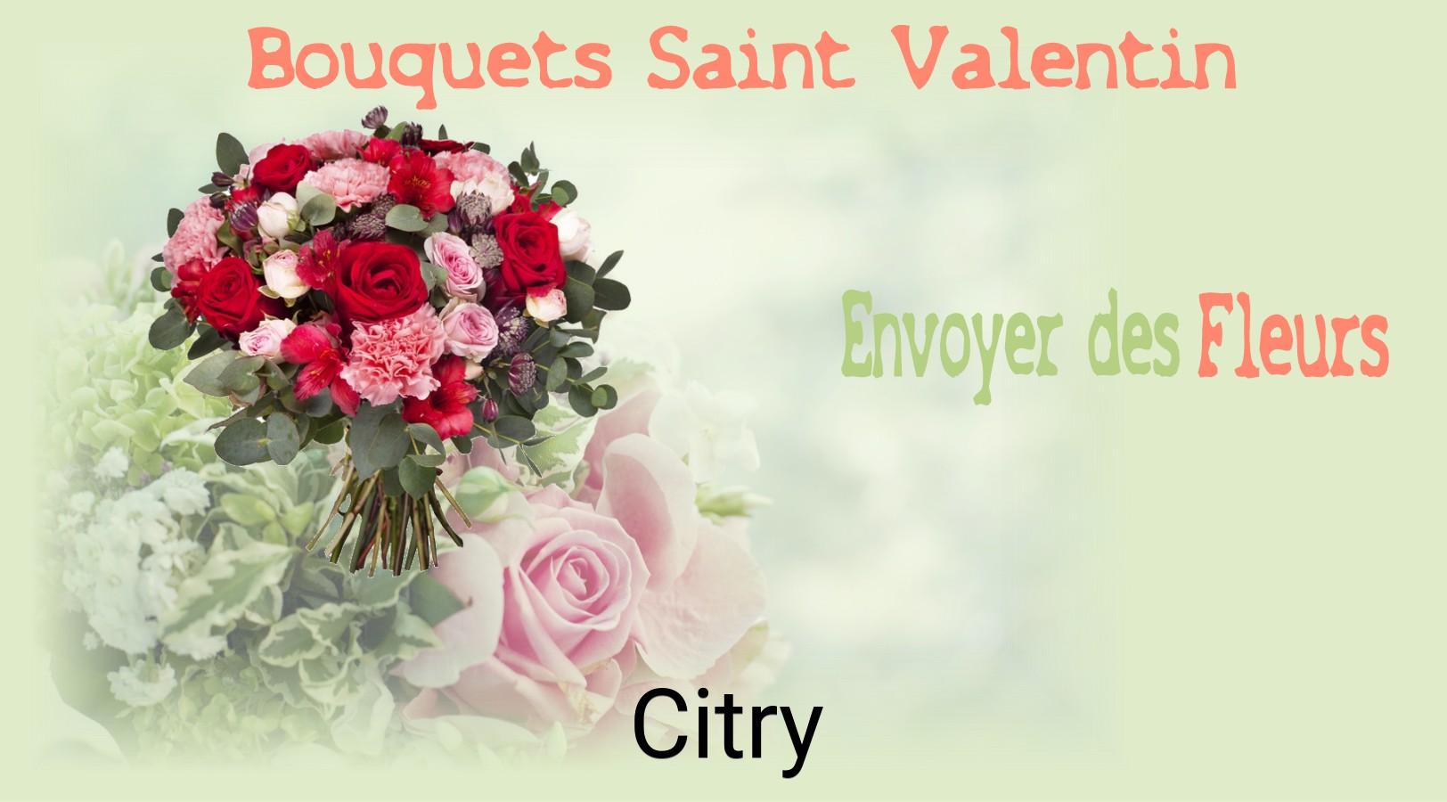 Roses de Saint-Valentin livrées à Citry
